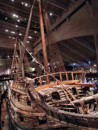 Blick über die "Vasa"