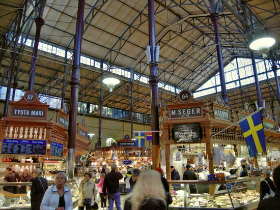 Saluhall in Stockholm