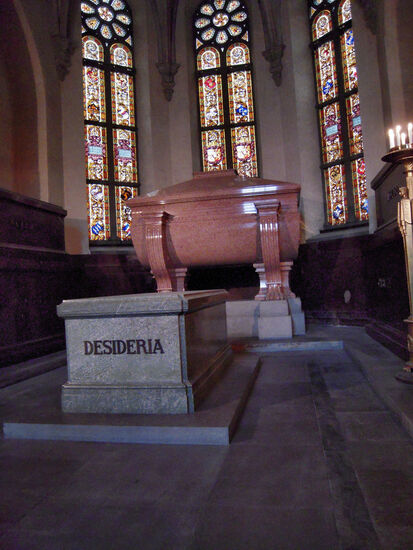 Grabmahl von Désirée, ehemalige Verlobte Napoleons, später Königin von Schweden