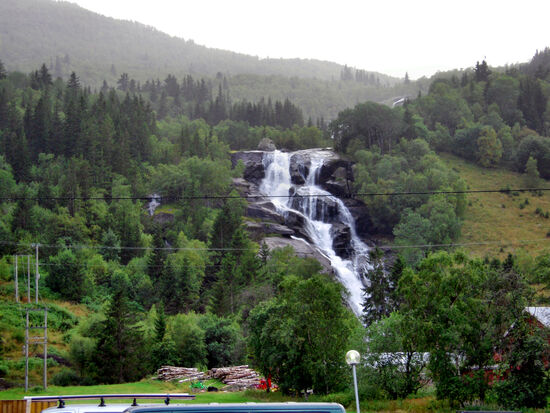 Wasserfall bei Vang im Valdres