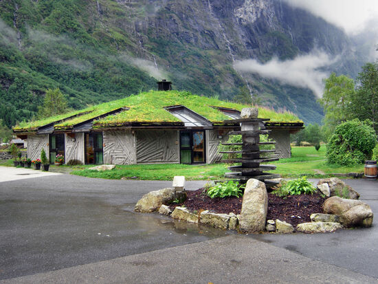 "Wikinger-Motel" in Gudvangen