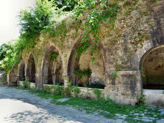 Mittelalterliche Brunnenanlage von San Gimignano