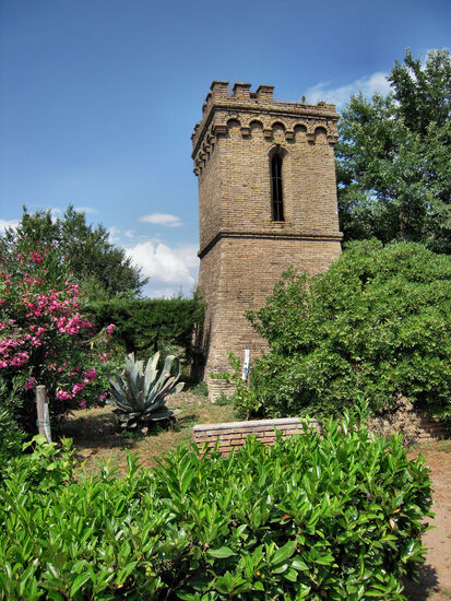 Im Garten der Domitilla-Katakomben