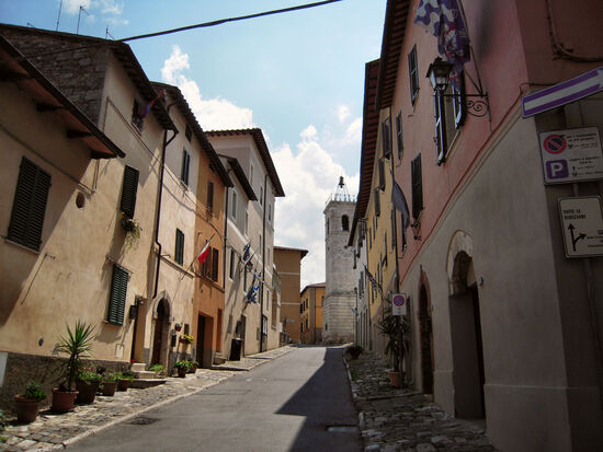 In der Altstadt von Chiusi