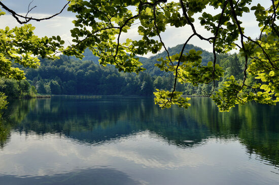 Blick über einen der oberen Seen