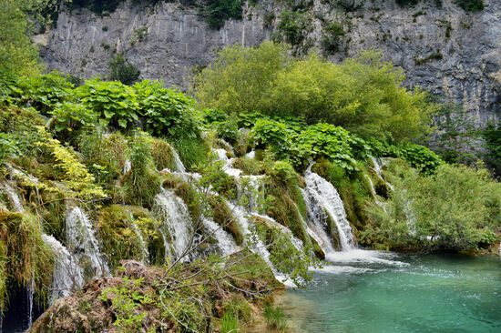 An den unteren Seen im Nationalpark