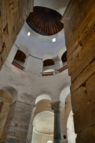 Innenraum von Sv. Donat in Zadar