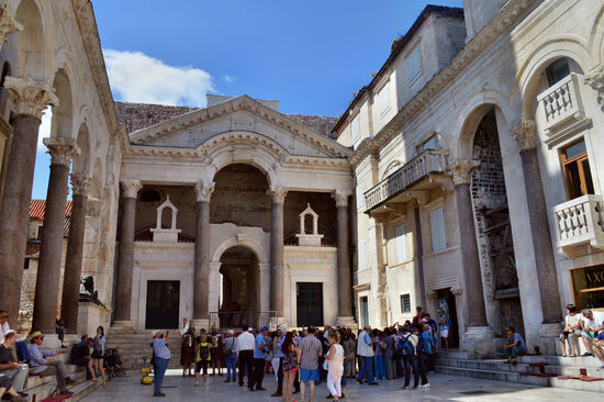 Peristyl des Diokletianspalastes