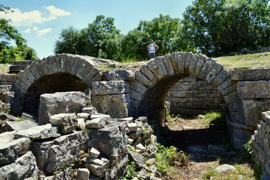 Antike Brücken in Salona