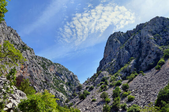 Blick in die Mala Paklenica