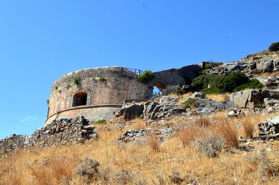 Venezianische Bastion auf Spinalónga