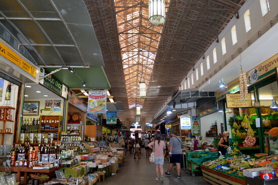 Historische Markthalle Agorá in Chaniá