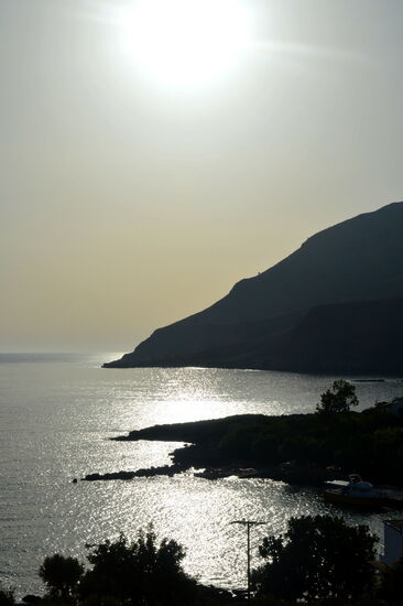 Spätnachmittag an der Küste