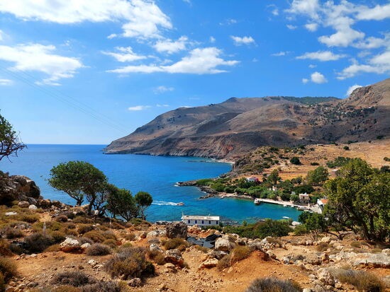 Blick zur Bucht Lykos