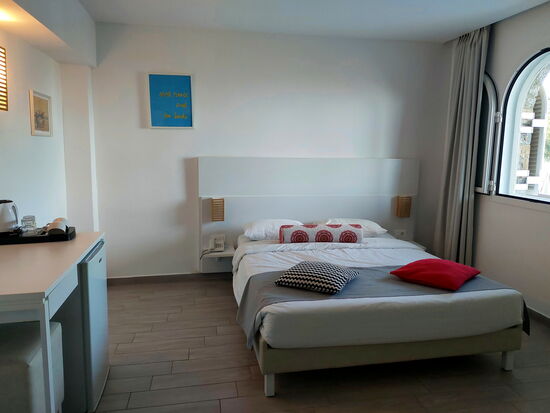 Unser Zimmer im Hotel Blu Acqua