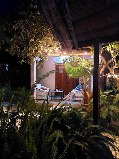 Entspannung am ersten Abend