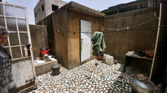 Wasch- und Kochplatz bei Fatou