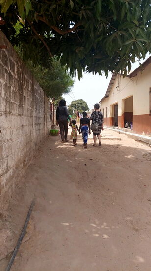 Auf dem Weg zu Zaina