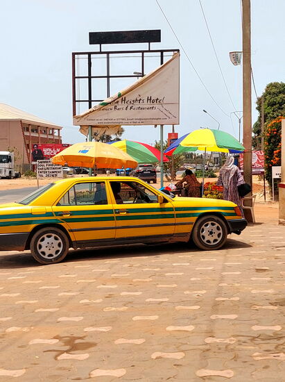 Alltägliche Straßenszene