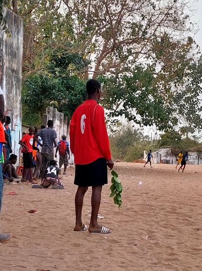 Linienrichter beim Fußball