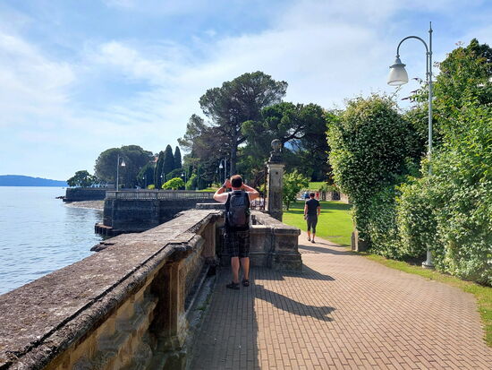 An der Promenade von Stresa