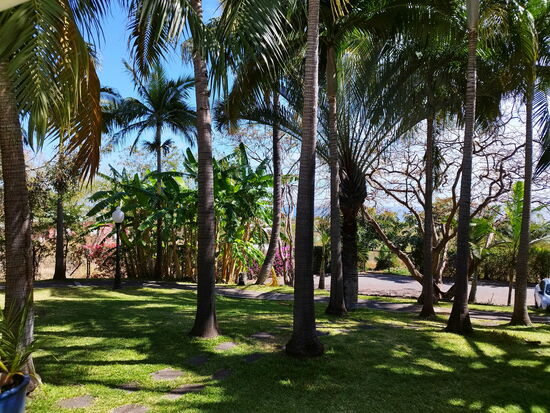 Blick von der Terrasse der Villa