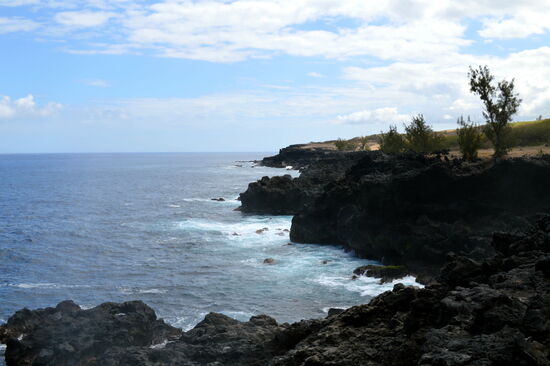 Lavaküste bei der Pointe au Sel