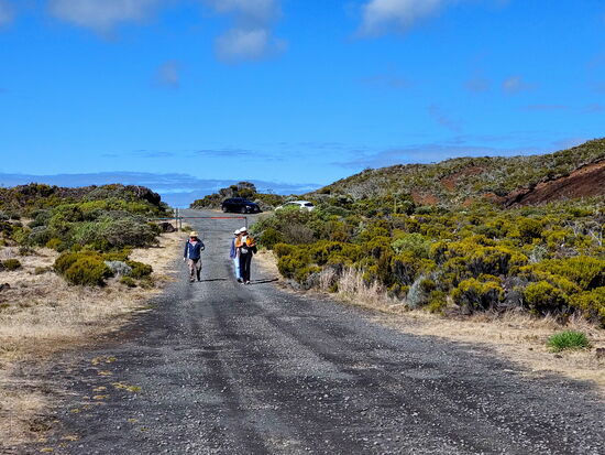 Wanderung zum Piton de l'Eau