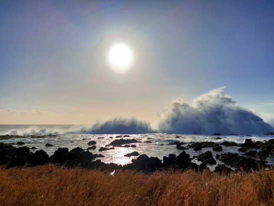 Brandung an der Pointe au Sel