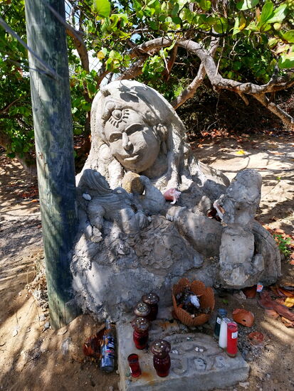 Gedenkstätte am Sklavenfriedhof