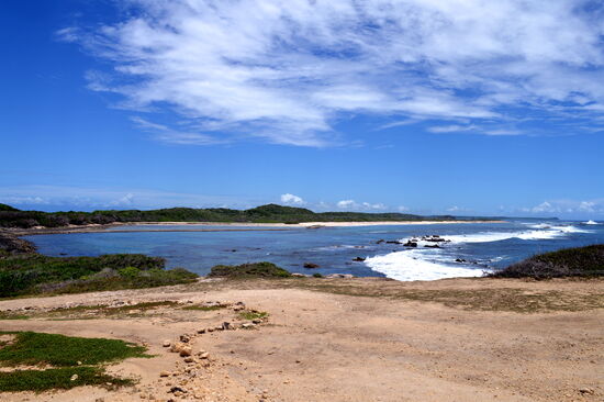 Bucht an der Pointe des Châteaux