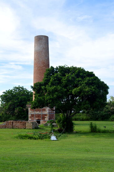 Überreste der Zuckerfabrik der Maison Zévallos