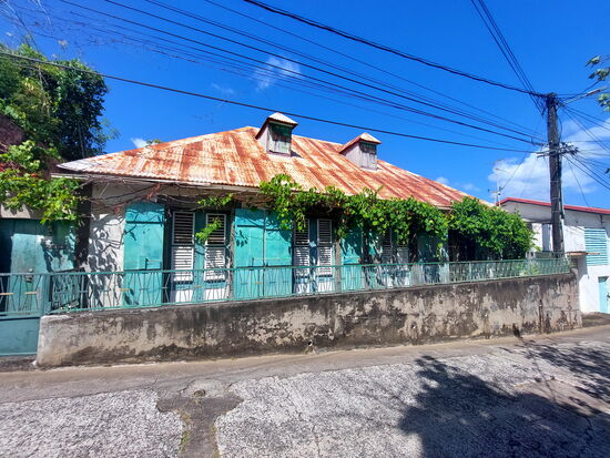 Typisches Haus in Basse-Terre