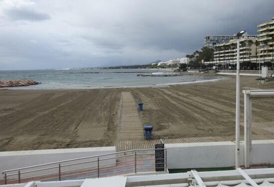 Strand in Marbella