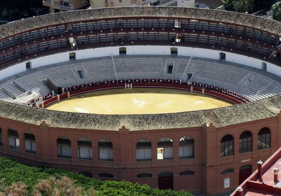 Die Stierkampfarena "La Malagueta"  mit einem Durchmesser von 50 m hat 14.000 Plätze und ist eine der grössten von Spanien