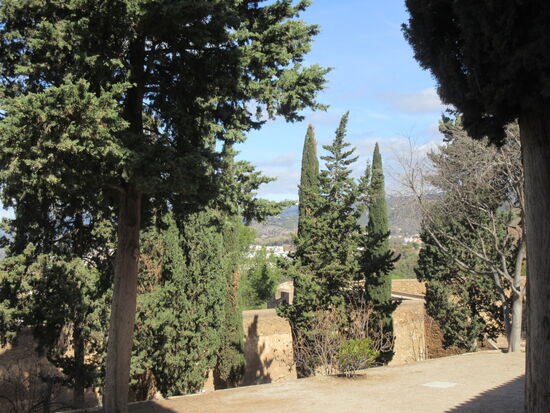 Der Weg vom Gibralfaro