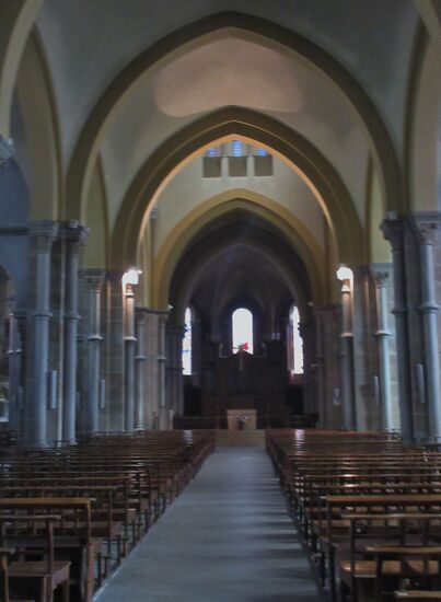 Im Inneren der Kirche