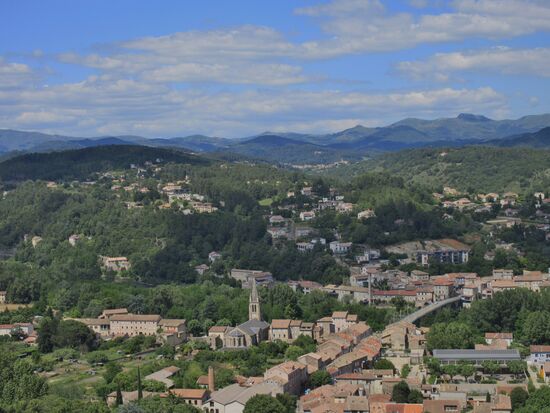 Blick auf die Umgebung