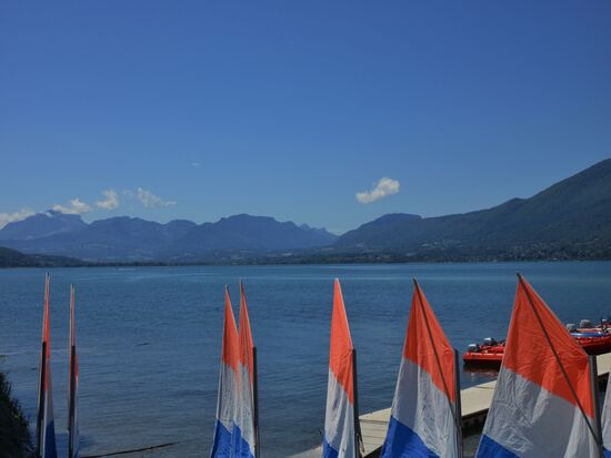 Blick auf den Lac de Bourget