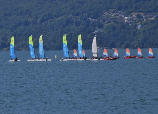 Segelschule unterwegs