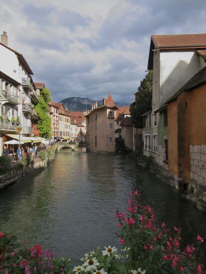 Blick auf Palais de l'Isle