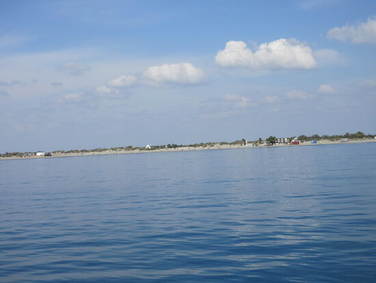 ...und sind jetzt auf dem offenen Meer