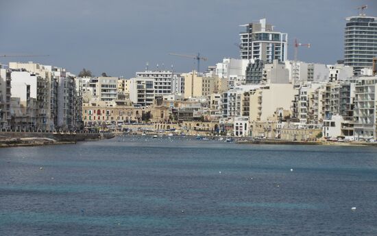 Blick auf St. Julians