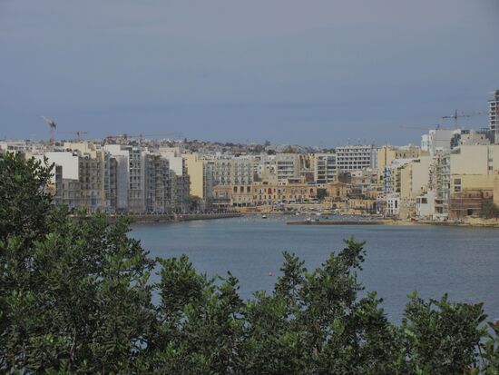 Blick auf die Spinola Bay