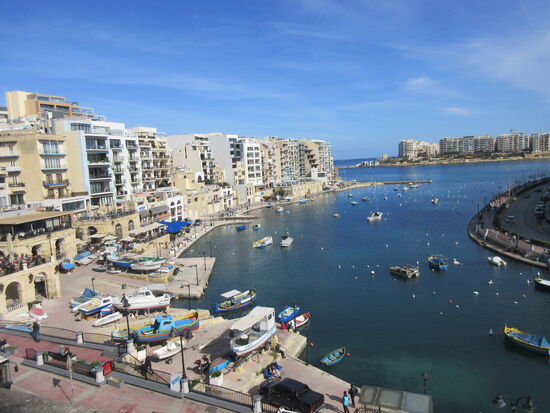 Nochmals Blick vom Hotel