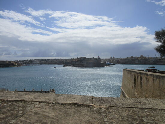 Blick auf den Grand Harbour und 3-Cities