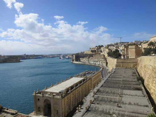 Blick auf den Grand Harbour