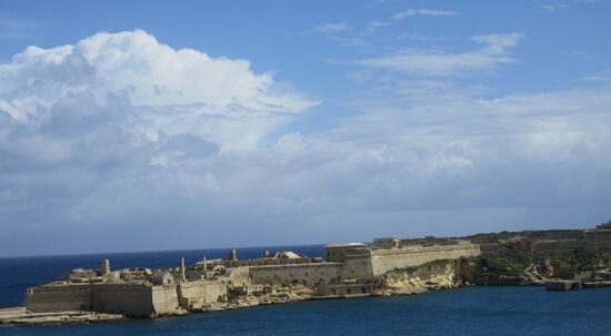 Blick auf Fort Ricasoli