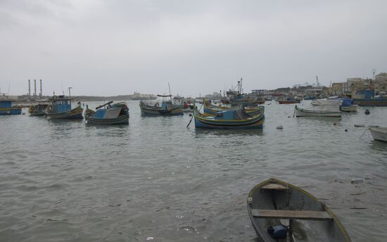 Die typischen Luzzo Boote