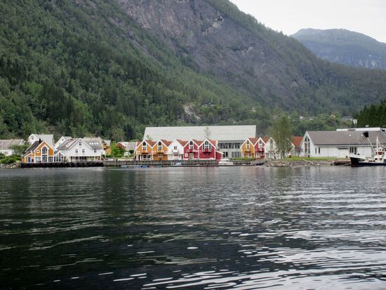 Blick auf Mostraumen